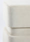Light & Living Hocker Piazza - Velvet - Beige
