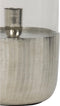 Light & Living Kalema Tafellamp - Glas/Nikkel - Ø20x58,5cm