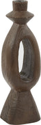 Light&living Kandelaar 11x11x36 cm DJANGO hout mat roodbruin