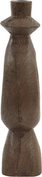 Light&living Kandelaar 13x13x43 cm DJANGO hout mat roodbruin