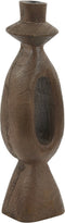 Light&living Kandelaar 13x13x43 cm DJANGO hout mat roodbruin