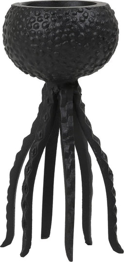 Light & Living Kandelaar 13x25cm OCTOPUS mat zwart