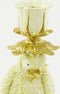 Light&living Kandelaar 14,5x12x37 cm LORA licht geel