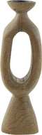 Light&living Kandelaar 14x12x45 cm DJANGO hout mat donker bruin
