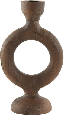 Light & Living Kandelaar Adrita - Hout - 18x11x32cm