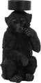 Light & Living - Kandelaar MONKEY - 16.5x15x32cm - Zwart