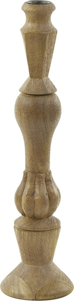 Light&living Kandelaar Ø10x38 cm TAVOLA hout mat donker bruin