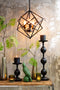 Light&living Kandelaar Ø17x29 cm LESANE mat zwart