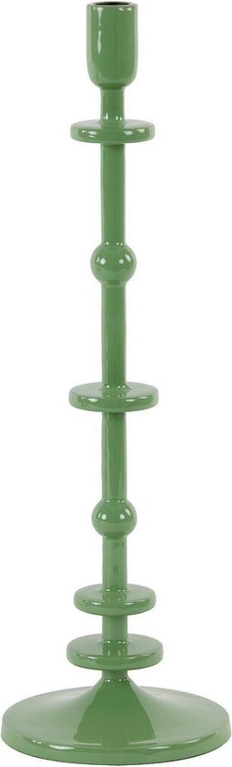 Light & Living Kandelaar Yaira - Groen - 14.5x14.5x46cm - Modern - Kerst cadeau - Kerst cadeautjes - Cadeau vrouw - Cadeau man - Cadeau voor haar - Cadeau voor hem - Kerstcadeau - Kerst kado - Kado man - Kado vrouw