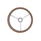 Light & Living Kap cilinder 25-25-18 cm VELOURS terra