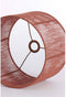 Light&living Kap cilinder 30-30-21 cm TOSSA jute steenrood