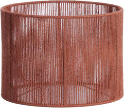 Light&living Kap cilinder 40-40-30 cm TOSSA jute steenrood