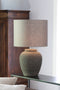 Light & Living Kap cilinder LINEN50-50-38 cm-donker