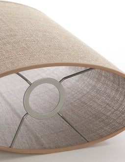 Light&living Kap ellips smal hoog 25-21-28 cm CADEN beige