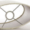 Light&living Kap ovaal recht smal 30-15-25 cm BOLERO wit