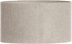Light&living Kap ovaal recht smal 30-15-25 cm BRANDY beige
