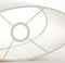 Light&living Kap ovaal recht smal 30-15-25 cm LIVIGNO eiwit
