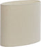 Light&living Kap ovaal recht smal 30-15-25 cm LIVIGNO eiwit