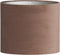 Light&living Kap ovaal recht smal 30-15-25 cm VELOURS chocolade bruin