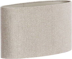 Light & Living Kap ovaal recht smal 38-17,5-28 cm BRANDY beige