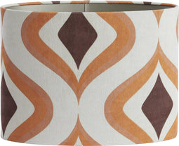 Light&living Kap ovaal recht smal 38-17,5-28 cm COOKIE bruin
