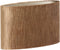 Light&living Kap ovaal recht smal 38-17,5-28 cm FLAIR koper