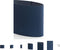 Light & Living Kap ovaal recht smal 38-17,5-28 cm HARPER blauw Denim Blues