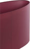Light&living Kap ovaal recht smal 38-17,5-28 cm IMANI bordeaux