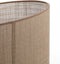 Light&living Kap ovaal recht smal 45-21-32 cm CADEN beige