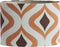 Light&living Kap ovaal recht smal 45-21-32 cm COOKIE bruin