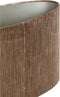 Light&living Kap ovaal recht smal 45-21-32 cm FLAIR koper