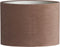 Light&living Kap ovaal recht smal 45-21-32 cm VELOURS chocolade bruin