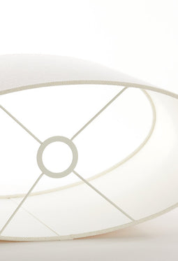 Light&living Kap ovaal recht smal 58-24-32 cm LIVIGNO eiwit