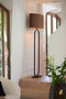 Light&living Kap ovaal recht smal 70-27-38 cm VELOURS chocolade bruin