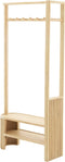 Light&living Kapstok 85x30x180 cm GAIOS mango hout naturel
