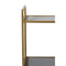 Light & Living Kast 5L 55x40x180 cm MARIKI glas smoke-goud