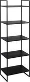 Light & Living Kast 5L 55x40x180 cm MARIKI mat zwart