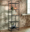 Light & Living Kast 5L 55x40x180 cm MARIKI mat zwart