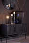 Light & Living - Kast ABAGE - 150x40x80cm - Zwart