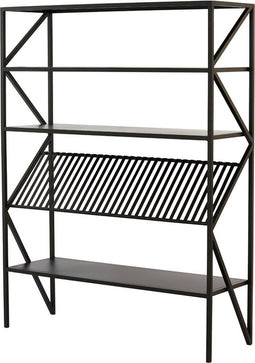 Light & Living - Kast EZRA - 120x40x160cm - Zwart