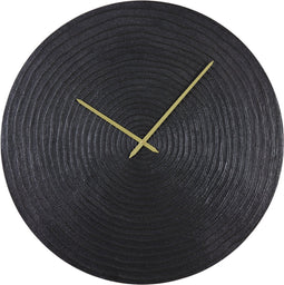 Light & Living - Klok CERVINO - 74x2x74cm - Zwart