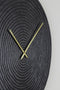 Light & Living - Klok CERVINO - 74x2x74cm - Zwart