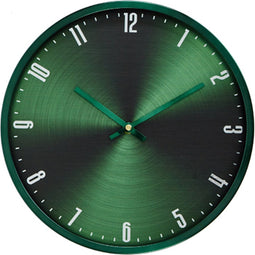 Light & Living - Klok IPERA - 40x6x40cm - Groen