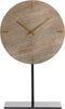 Light & Living - Klok JENAY - 25.5x10x42cm - Bruin