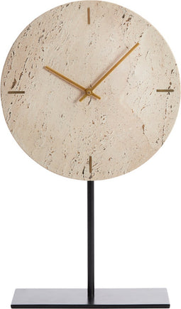 Light & Living - Klok JENAY - 25.5x10x42cm - Bruin