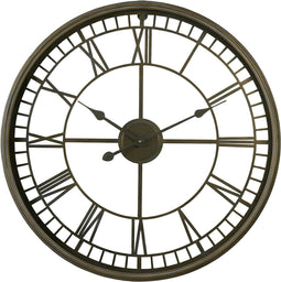 Light & Living - Klok LEWES - Ø67x6.5cm - Goud