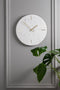 Light & Living - Klok MORENO - 43x2x43cm - Wit