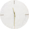 Light & Living - Klok MORENO - 43x2x43cm - Wit