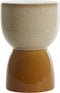 Light&living Kruk Ø28,5x42 cm FINCA keramiek glans crème+oker