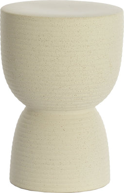 Light&living Kruk Ø28,5x42 cm FINCA keramiek mat crème